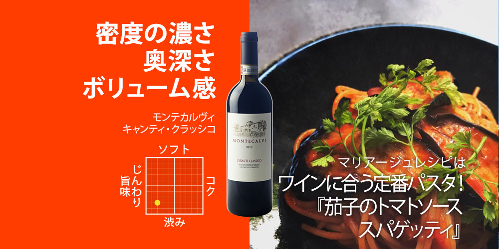 モンテカルヴィ キャンティ・クラッシコ 750ml（イタリア トスカーナ州産赤ワイン）