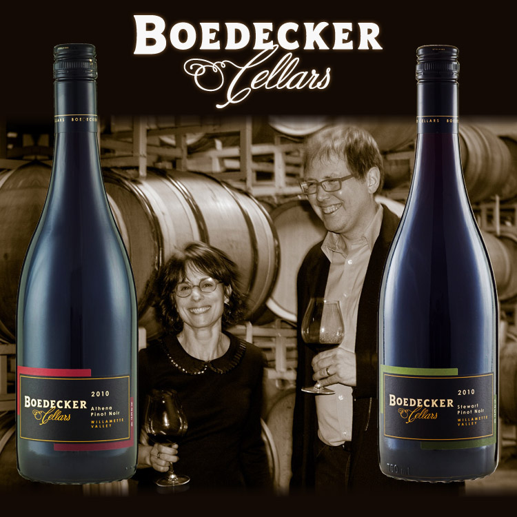 ボーデッカー・セラーズ　ピノ・ノワール　アシーナ＆ステュワート 夫婦セット