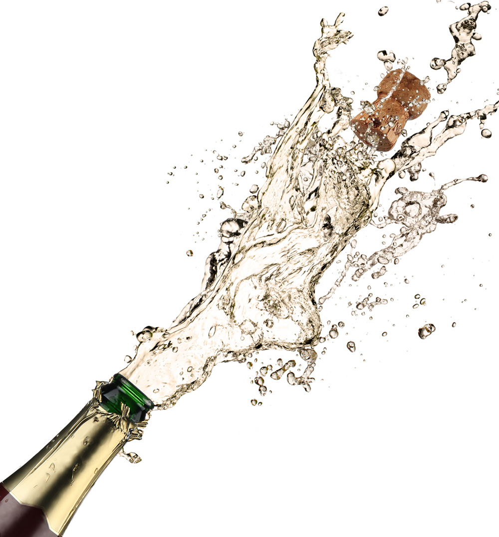 シャンパーニュをスマートに開ける