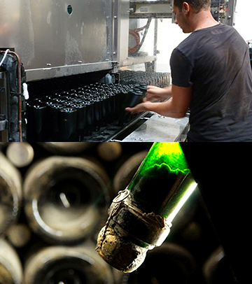 デゴルジュマン（澱抜き）